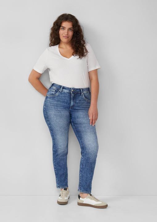 Produktbild S.Oliver Jeans-Hose Jeans / Slim Fit / Mid Rise / Slim Leg (W54/L30)