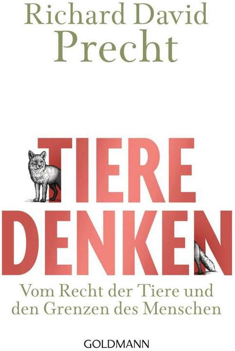 Produktbild Tiere denken (Deutsch, Richard David Precht, 2018)