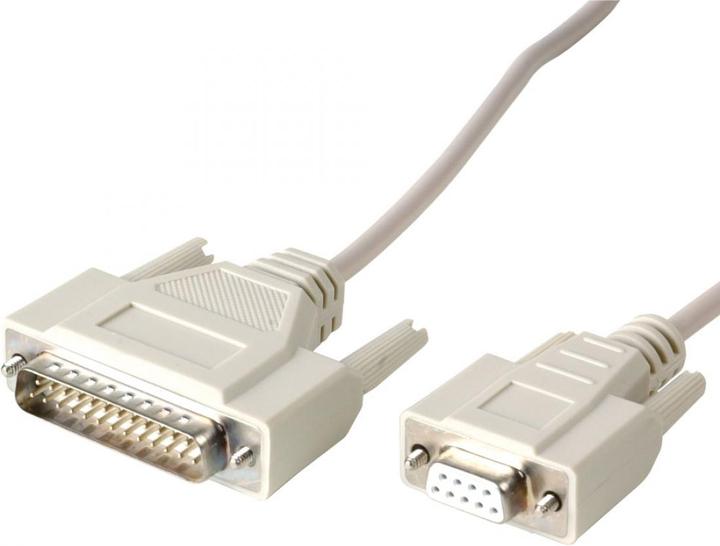 Actual product image Epson Serial printer cable, white