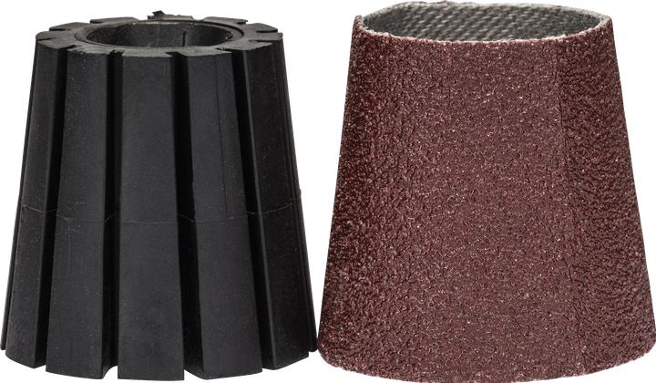 Produktbild Bosch Home & Garden Aufnahmeschaft & Schleifhülsen-Set 80 (konisch) für PRR 250 ES und Texoro (80)