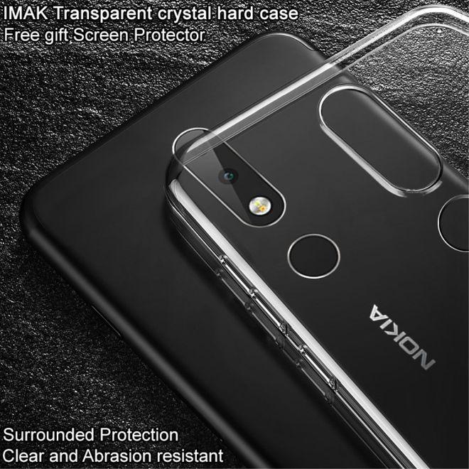 Actual product image Imak Crystal Clear Series II Plastic Cover (Nokia 6.1 Plus)