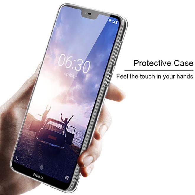 Actual product image Imak Crystal Clear Series II Plastic Cover (Nokia 6.1 Plus)