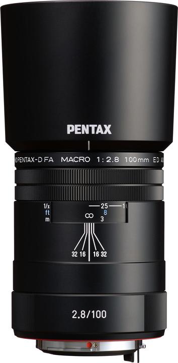 Pentax HD DFA 100 Macro f2,8 ED AW Black (Pentax KAF, Vollformat)
