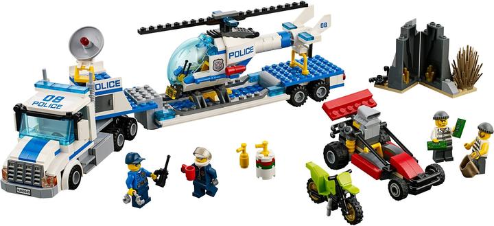 Actual product image LEGO City Police Helicopter Transporter (LEGO City)