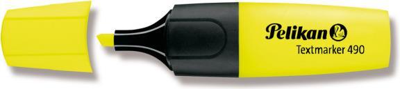 Productafbeelding Pelikan Textmarker 490 (Geel, 2 mm, 1 x)