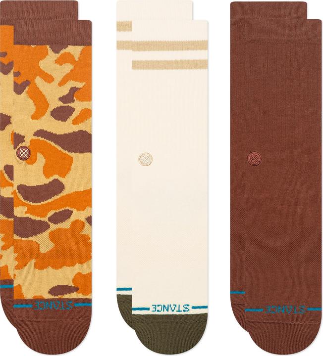 Actual product image Stance Camo Crew 3 Pack (pack of 3, 38 - 42)