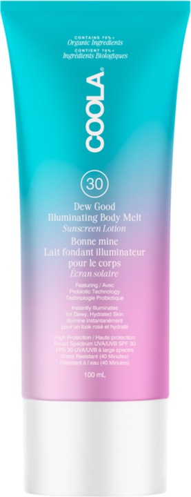 Produktbild Coola Suncare Dew Good Illuminating Body Melt SPF 40 (Sonnenlotion, SPF 40, 100 ml)