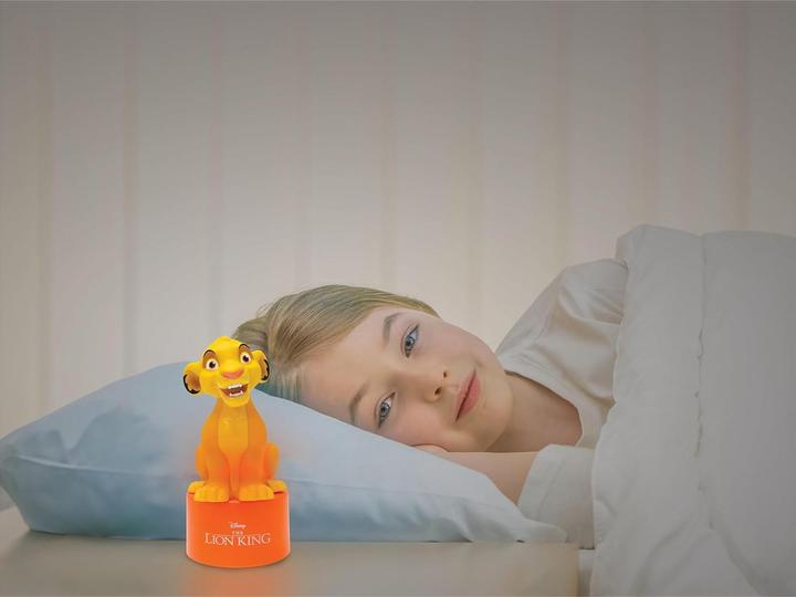 Image du produit Lexibook Le Roi Lion - Enceinte de veilleuse Bleu/Rouge