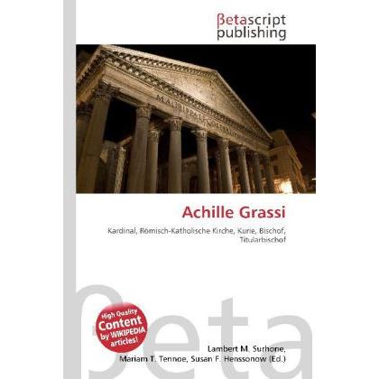 Achille Grassi, Sachbücher