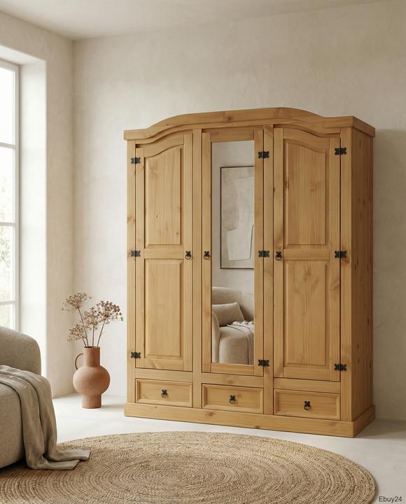 Produktbild Ebuy24 Kleiderschrank New Mexico (157 x 57 x 193 cm)