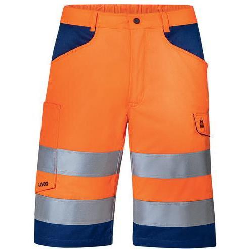 Uvex Safety, Arbeitsjacke, Bermuda uvex Construction orange, warnorange 60 (60)