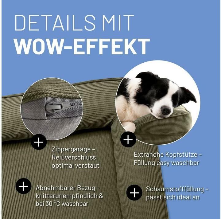 Produktbild Lumaland Hundebett Indoor Cord M (Hund)