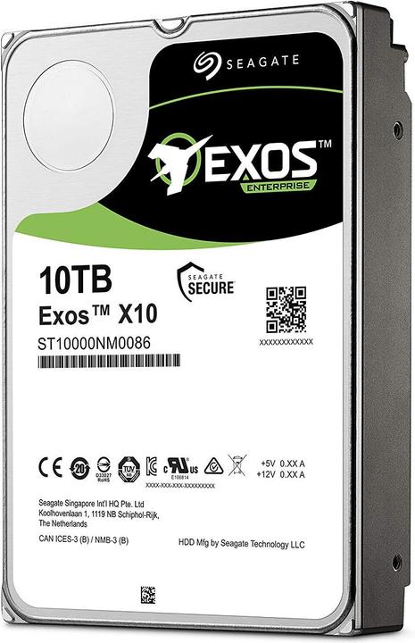 Immagine prodotto Seagate Exos X10 512E (10 TB, 3.5")