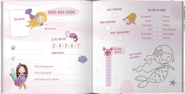 Actual product image Kindergarten Freundebuch Meerjungfrau