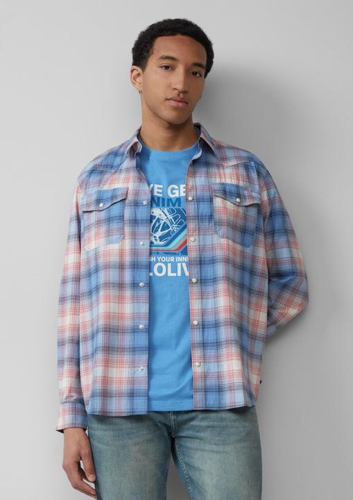 Immagine prodotto S.Oliver Hemd Regular Fit: Kariertes Hemd im Western-Style (XXL)