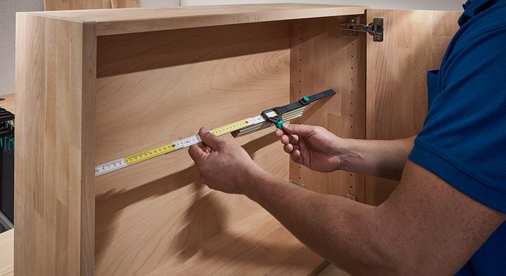 Productafbeelding wolfcraft wolfcraft 1 Innenmass-Adapter f. Zollstöcke