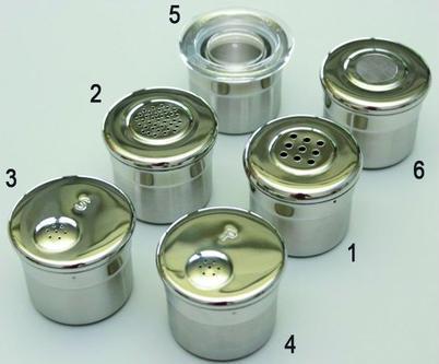 Move Edelstahldosen (Diverse Gewürze)