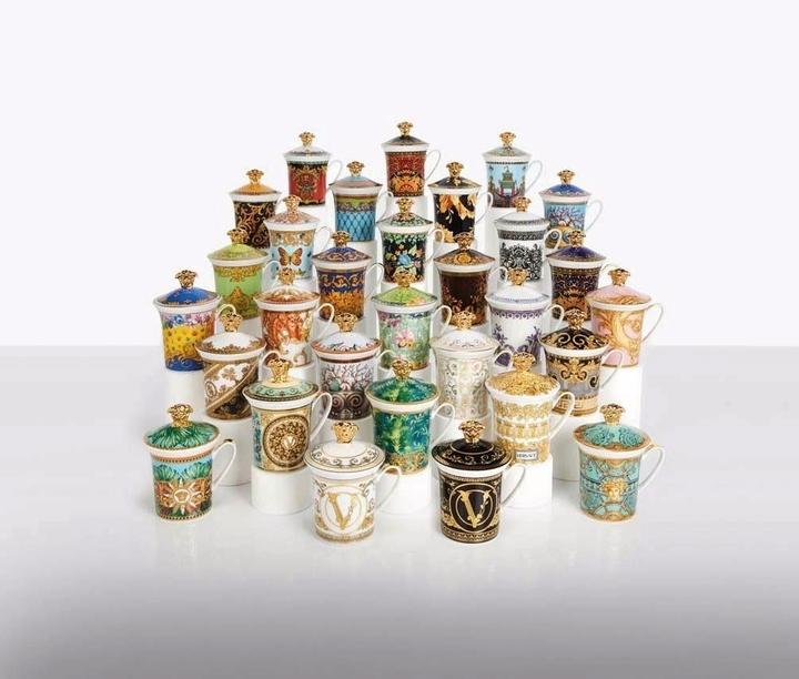 Immagine prodotto Versace Mosaico Barocco - Tazza con coperchio / 30 anni (350 ml, 1 x)