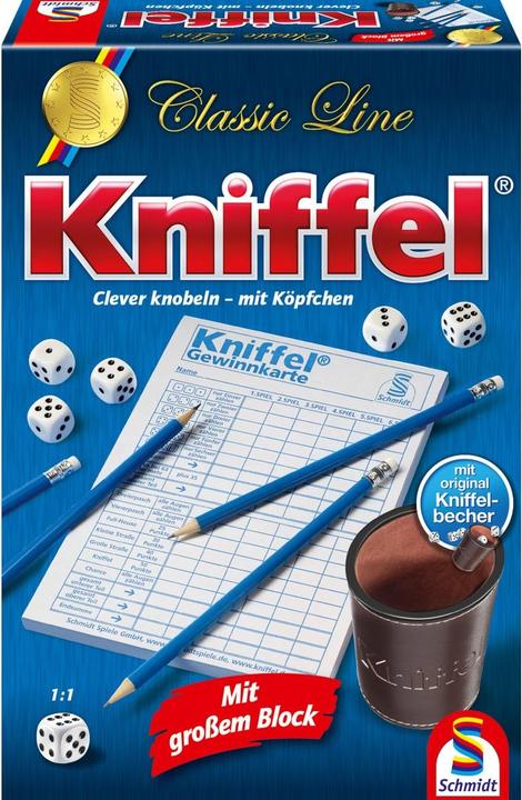 Immagine prodotto Schmidt Spiele Yahtzee (Tedesco, 2 - 8 Giocatori)