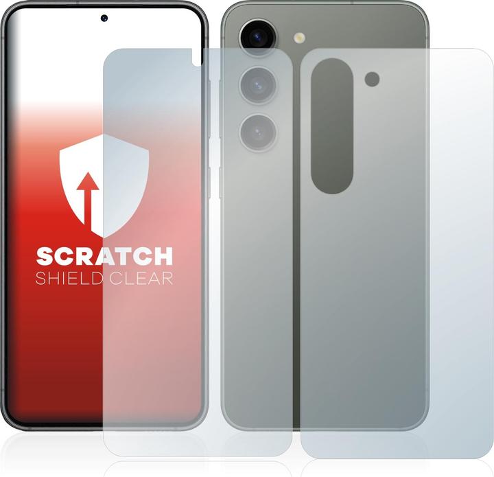 Actual product image upscreen Scratch Shield Protector (1 pcs., Samsung Galaxy S23)