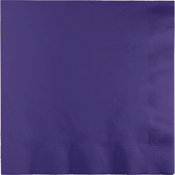 Creative Party Serviettes à boisson Violettes (50 pcs)