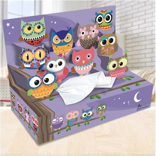 Image du produit Roost Taschentuch Box 1376005 Eulen