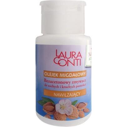 Laura Conti, Nagellackentferner, Acetonfreier Nagellackentferner Mandel 150ml