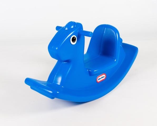 Little Tikes Rocking horse in blue cardboard 173950