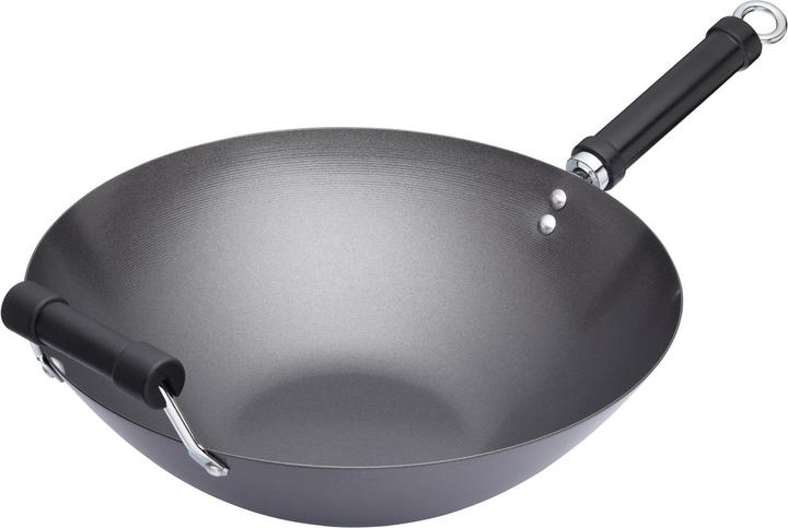 World of Flavours Orient (35.50 cm, Wok Pfanne, Carbonstahl)