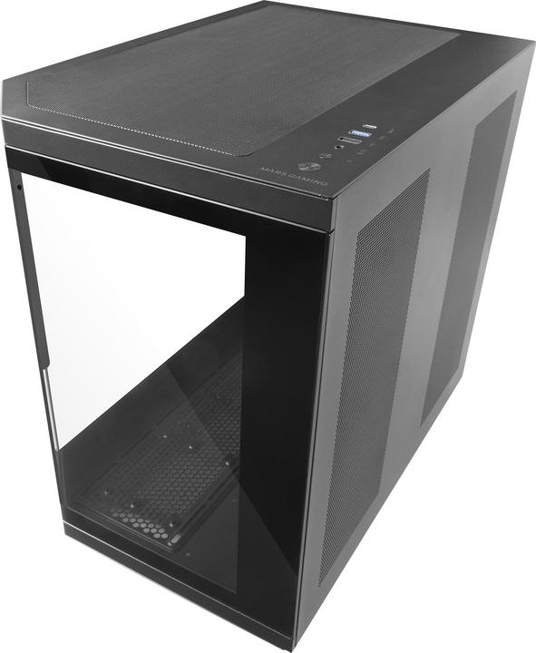 Produktbild Mars Gaming Mc3tcorelcd (ATX, mATX, Mini-ITX)