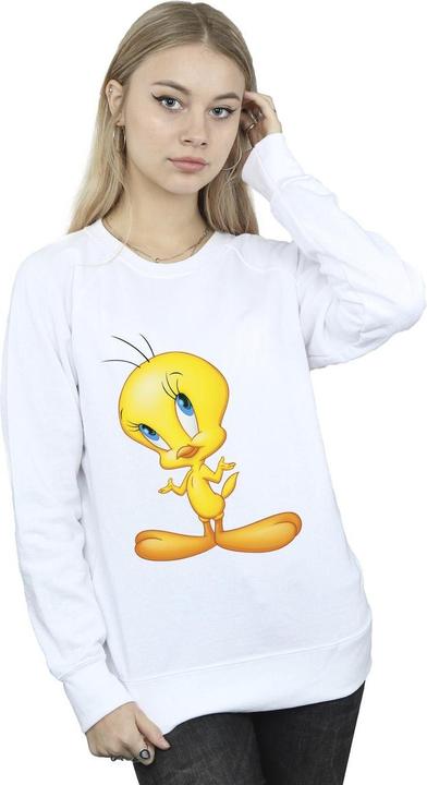 Actual product image Looney Tunes Womens/Ladies Tweety Standing Sweatshirt (S)