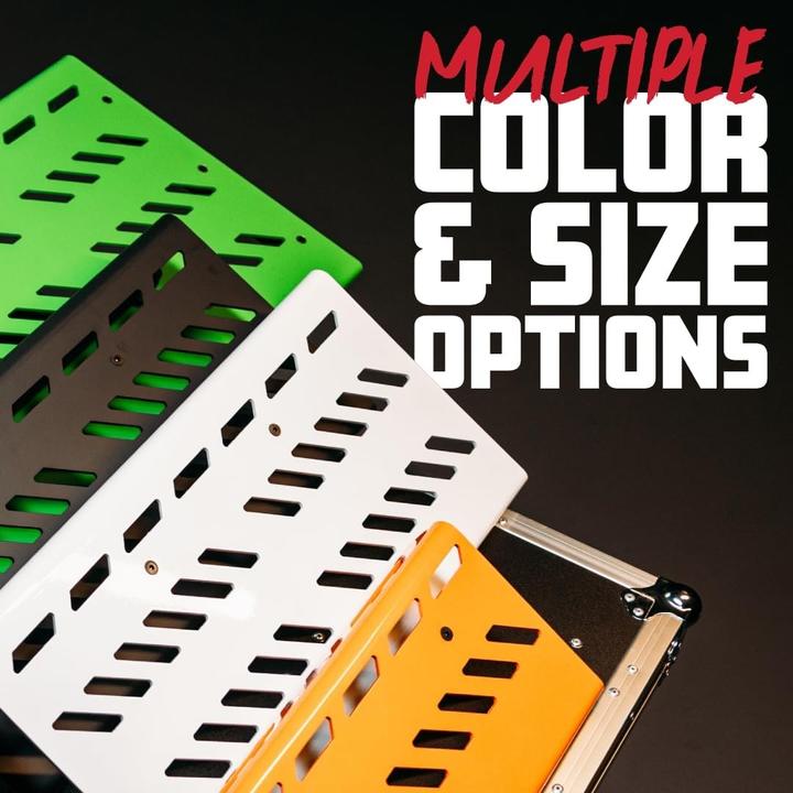 Actual product image Gator GPB-BAK-GR Aluminum pedal board green w/Carry Bag (Electric guitar)