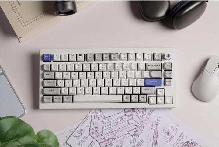 Actual product image Keychron Q1 HE 8K Magnetic Switch Keyboard (US, Cable)
