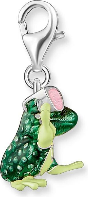 Produktbild Thomas Sabo Charm-Anhänger Frosch Silber (Emaille, Silber 925)