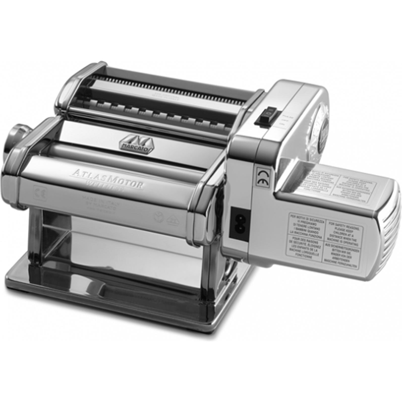 Marcato Ampia Motor Wellness, Pastamaschine, Silber