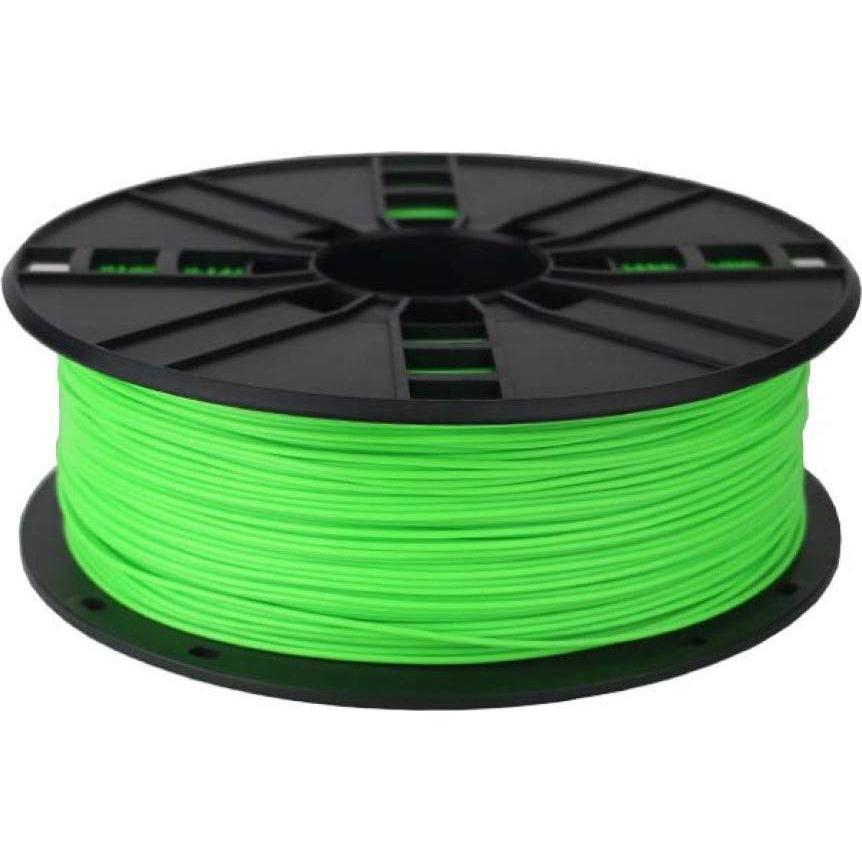 Gembird Filamentcassette ABS fluourscent Spule (ABS, 1.75 mm, 1000 g, Grün), 3D Filament, Grün