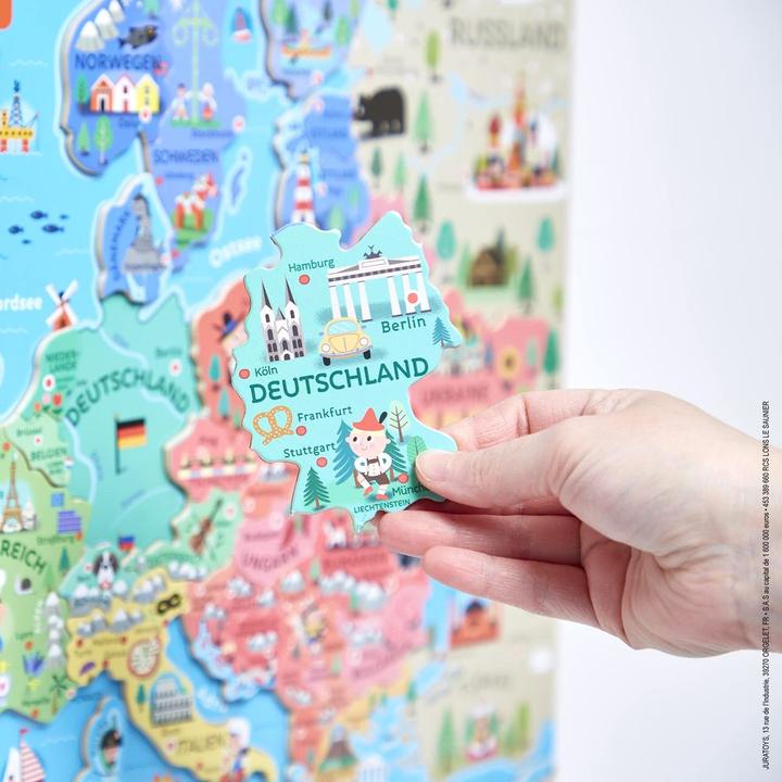 Immagine prodotto Janod Mappa magnetica Europa (40 pezzi)