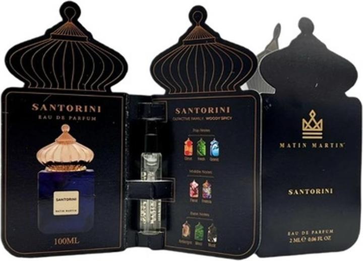 Immagine prodotto Matin Martin Santorini Eau De Parfum Spray 2ml (Eau de parfum)