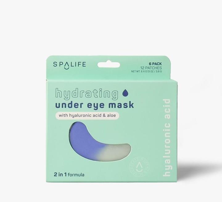 Actual product image SpaLife Hydratisierende Augenpads 2 in 1 Formel 6 Paar