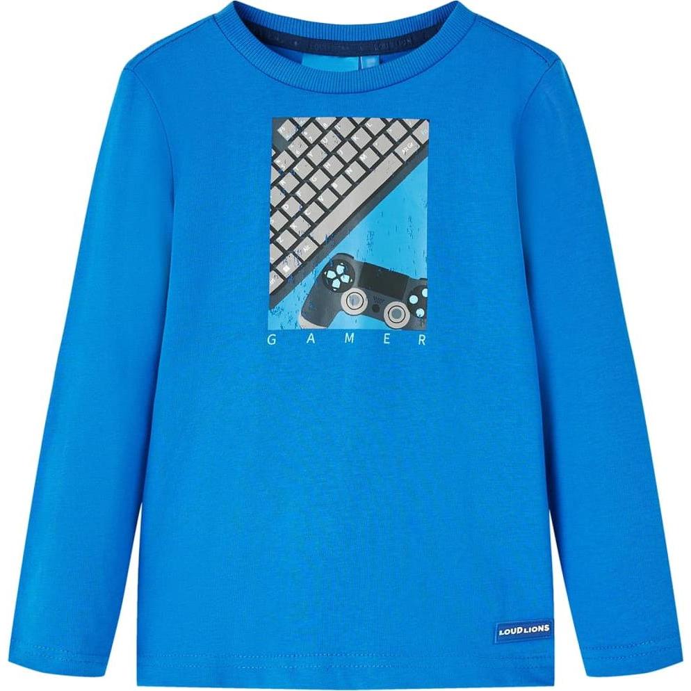 VidaXL, Unisex, Shirt, Liubone, Blau, (92)