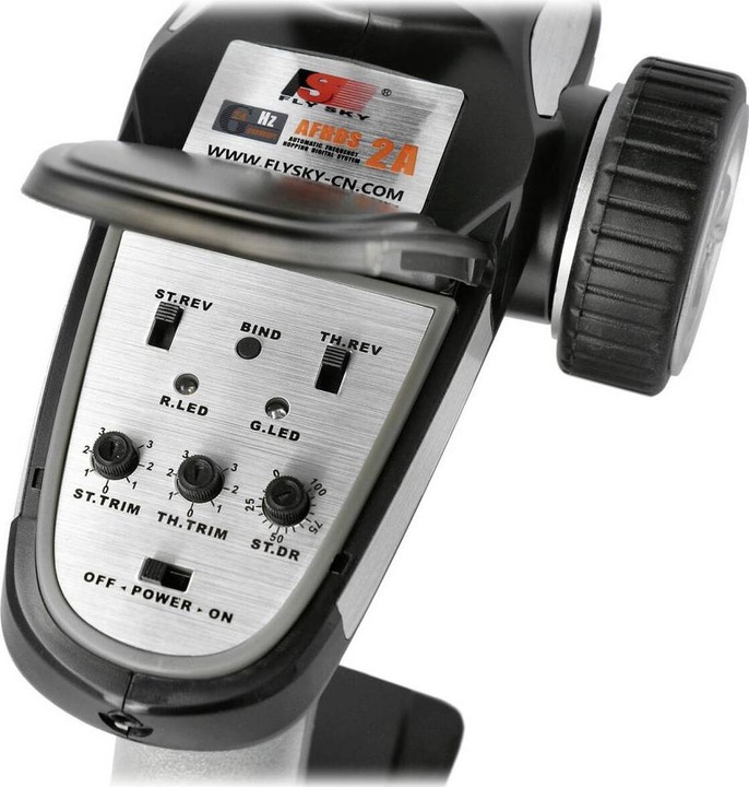 Produktbild Fly Sky FlySky FS-GT2E Pistolengriff-Fernsteuerung 2,4 GHz Anzahl Kanäle: 8 inkl. Empfän