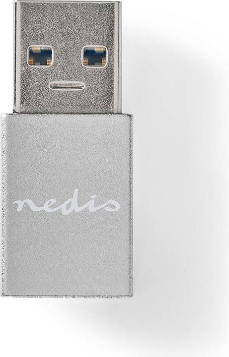 Immagine prodotto Nedis Adattatore da USB-A a USB-C, 5Gbps - Argento (USB-A, USB tipo C)