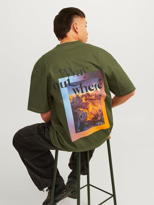 Produktbild Jack & Jones Gedruckt Rundhals T-shirt T-shirt (M)