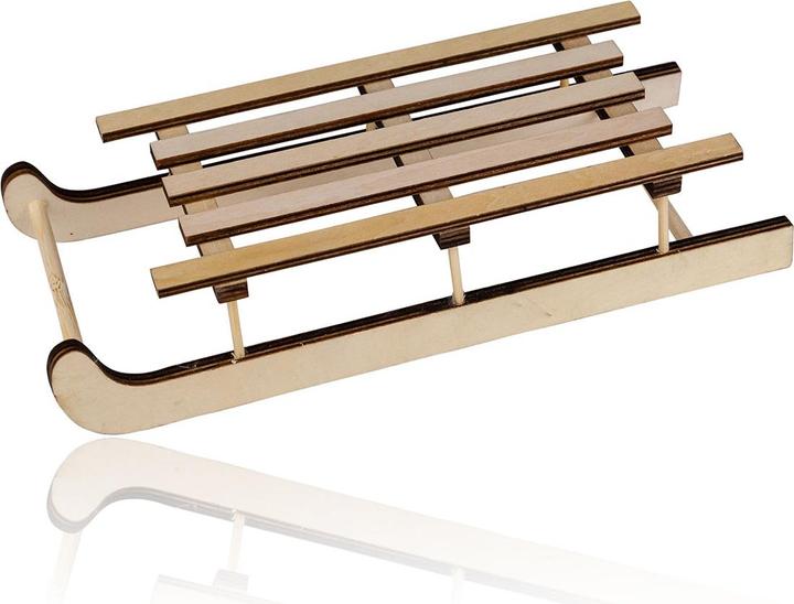 Image du produit Accentra Set de bain HELLO WINTER sur luge en bois, y compris 150ml de gel douche, 150ml de lotion pour le (Kit de soins capillaires, Set soin du corps)