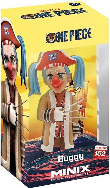 Actual product image Minix One Piece figure Buggy 12 cm