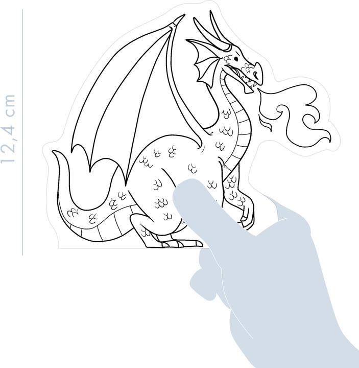 Produktbild Avenue Mandarine Graffy Deco Ritterburg