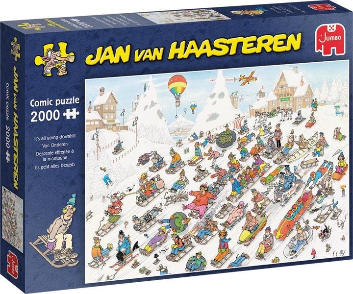 Jumbo Jan Van Haasteren - Van Onderen!, 2000st. (2000 Teile)