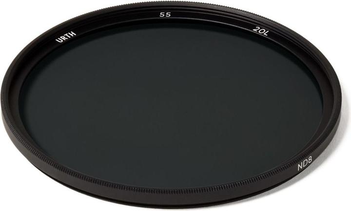 Actual product image Urth 55mm ND8 (3 Stop) Lens Filter (Plus+) (55 mm, Neutral density filter)