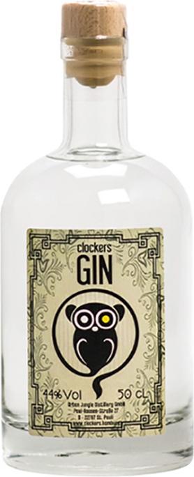 Actual product image Clockers Gin (1 x 50 cl)