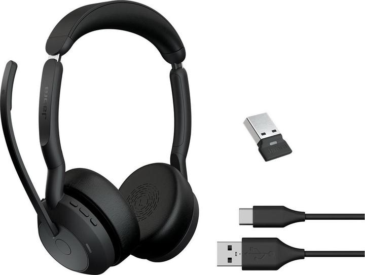 Produktbild Jabra Evolve2 55 UC (Kabellos, USB-A)